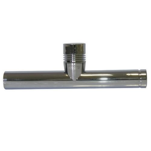 BSSTORE Canotto Valvola di Immissione Aria Cromata, Diametro 32 mm, Lunghezza 250 mm
