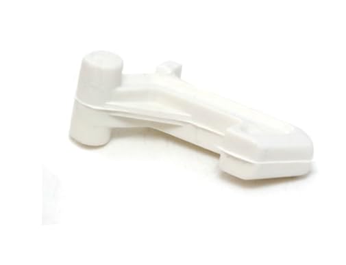 BSSTORE Gancio Porta Oblò Lavatrice, Compatibile con Vari Modelli, Non Originale, Bianco