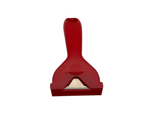 BSSTORE® Raschietto Multiuso Con Tappo Salvamano Raschietto Universale per Finestre, Adesivi, Vetroceramica, Carta da Parati.