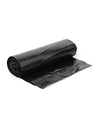 BSSTORE 8 Sacchetti Spazzatura Neri Grandi 90X120 Capacità 120Litri Robusti Extra-Resistenti
