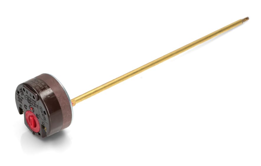 BSSTORE Termostato Scaldabagno RTD Universale Con Doppia Sicurezza Made In Italy