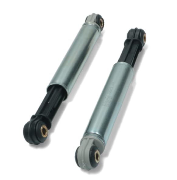 BSSTORE Ammortizzatore Lavatrice 90N - Compatibile 00118869 Fori Ø 8MM Ø 8MM (Set di 2 Ammortizzatori)