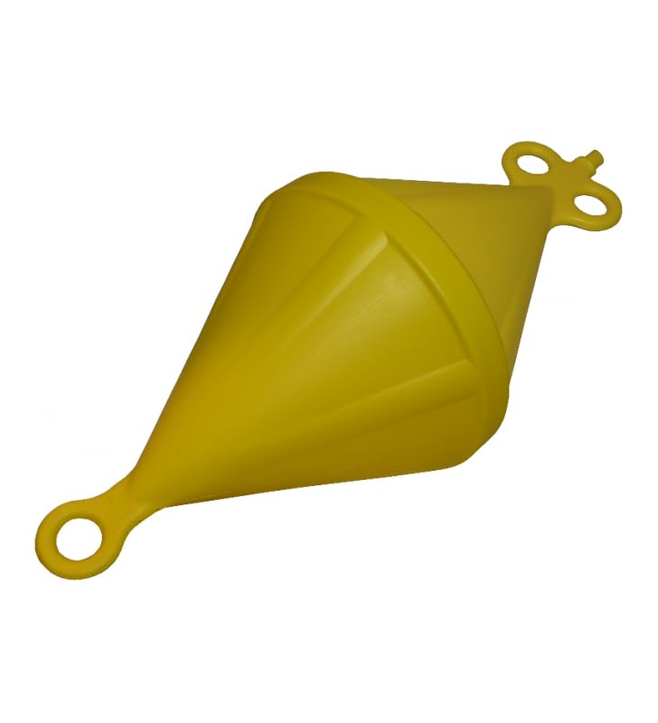 BSSTORE Gavitello Biconico in Polietilene, 220mm x 490mm, Volume 5L