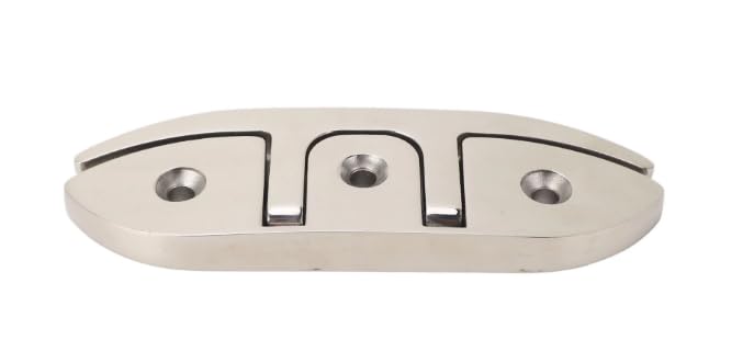 BSSTORE Bitta Pieghevole in Acciaio Inox AISI 316, 118 mm