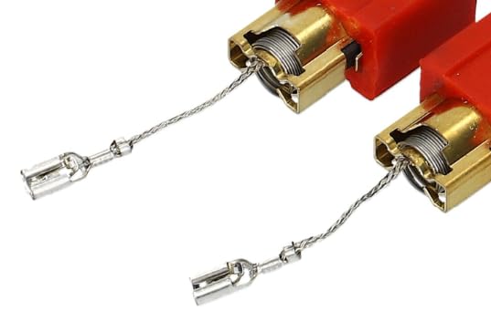 BSSTORE Kit 2 Spazzole Motore Carboncini Lavatrice Compatibile Con Vari Modelli Equivalente A 4297410