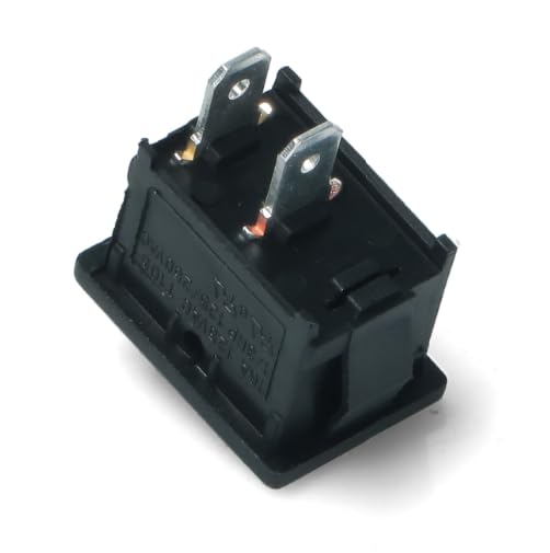 BSSTORE Interruttore Unipolare Nero 10A 230V Universale