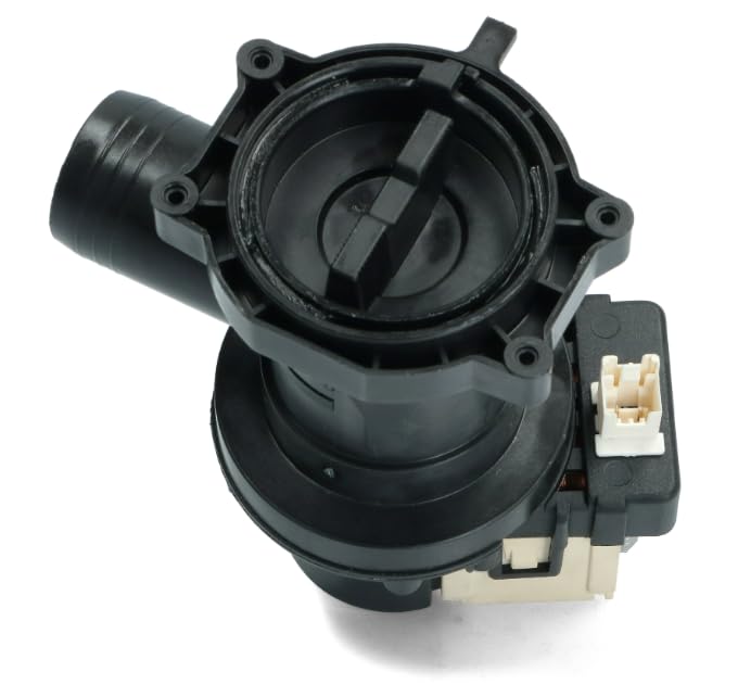 BSSTORE Pompa Scarico Magnetica Lavatrice 30W Compatibile Con Vari Marchi E Modelli Equivalente A 480111100786