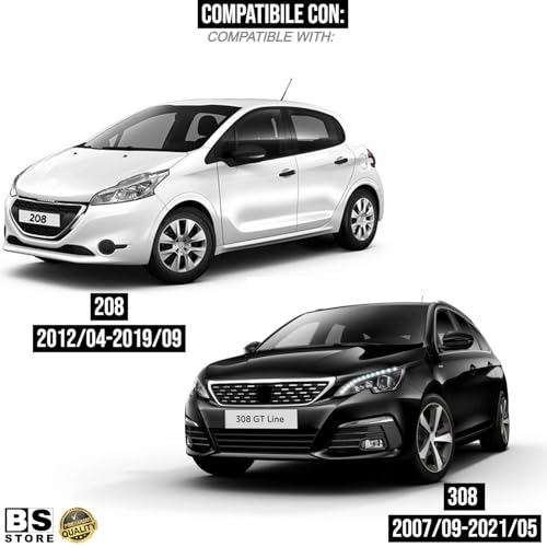 BSSTORE Fanale Luce Targa Posteriore Compatibile Con C3 | C4 | C5 | 208 | 308 E Molte Altre Auto