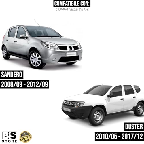 BSSTORE Maniglia Apriportiera Esterna, Anteriore e Posteriore Compatibile con SANDERO | DUSTER