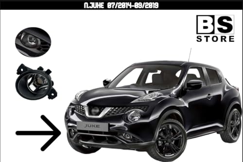 BSSTORE Fanale Fendinebbia H11 Anteriore Compatibile con Movano/Clio/Qashqai e Molte Altre Auto