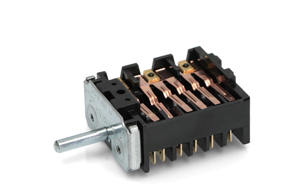 BSSTORE Commutatore Forno 46.25866.523 Compatibile Con Vari Marchi E Modelli