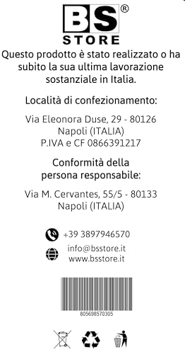 BSSTORE 3 Paia Calza Lunga Uomo in Filo di Scozia Taglia Unica 40/45 MADE IN ITALY