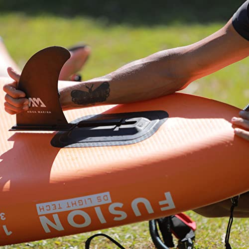 Aquamarina, 9" Large Center Fin for Isup in Whitewater, Pinna di Ricambio per SUP, Multicolore, U, Adulti Unisex.