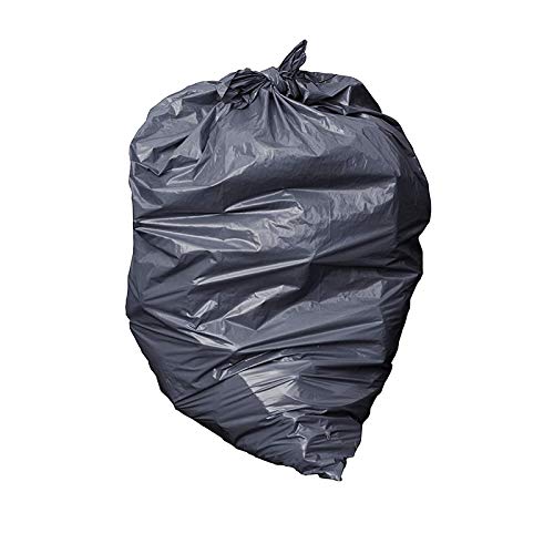 BSSTORE 8 Sacchetti Spazzatura Neri Grandi 90X120 Capacità 120Litri Robusti Extra-Resistenti
