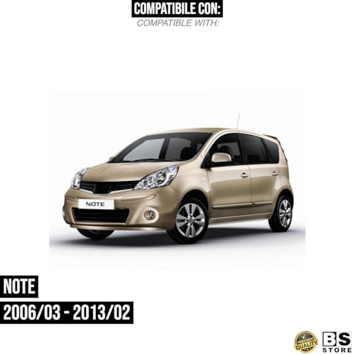 BSSTORE Piastra Vetro Specchio Retrovisore Termica Compatibile Con NOTE 2006-2013