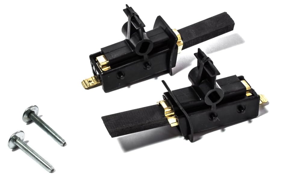 BSSTORE Kit 2 Spazzole Motore Carboncini Lavatrice Compatibile Con Vari Modelli Equivalente A 52X5258