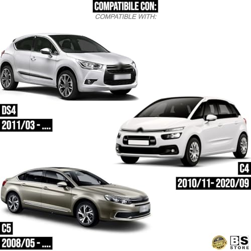 BSSTORE Calotta Specchietto Retrovisore Da Verniciare Compatibile Con C4 | C5 | DS4