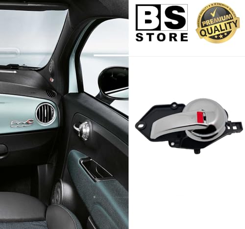 BSSTORE® Maniglia Apriporta Interna Cromata Compatibile Con 500 Dal 2007