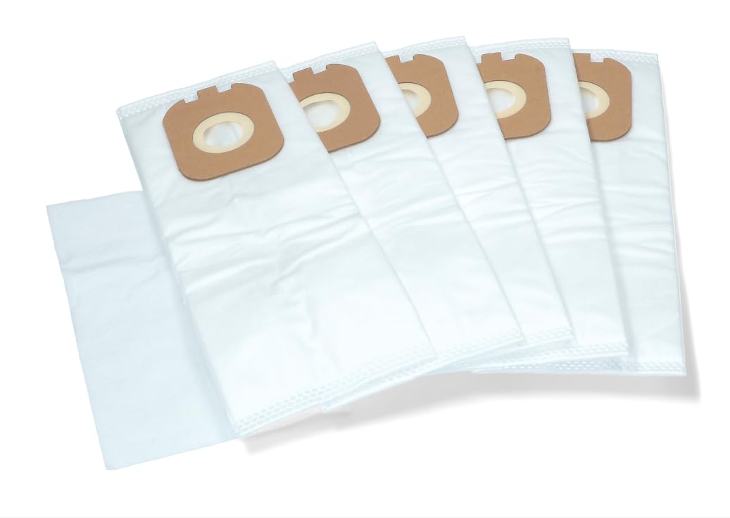 BSSTORE Sacchetto Per Aspirapolvere In Microfibra 5 Pezzi Equivalente A ZR005001 Compatibile Con Vari Marchi E Modelli