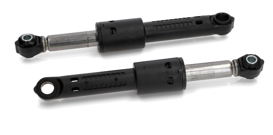 BSSTORE Ammortizzatore Lavatrice 80N - Compatibile 00742719 Fori Ø 8MM Ø 13MM (Set di 2 Ammortizzatori)