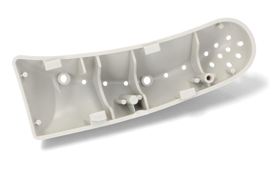 BSSTORE Trascinatore per Cesto Lavatrice, Lunghezza 153 mm, Bianco Equivalente A 41021914