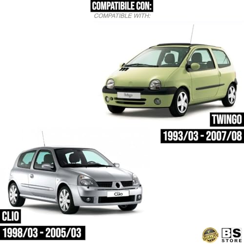 BSSTORE Fanale Luce Targa Posteriore Compatible Con CLIO | TWINGO
