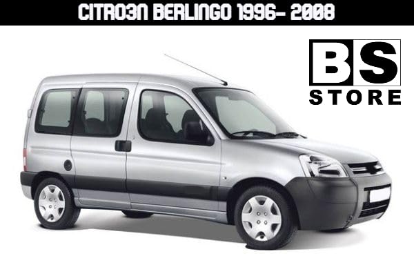 BSSTORE® Piastra Vetro Specchio Retrovisore Compatibile Con Berlingo 1996-2008/Ranch Partner 1996-2008