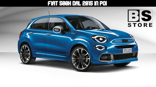 BSSTORE® Freccia Specchietto Laterale Indicatore Di Direzione Compatibile Con 500X Dal 2015 In Poi