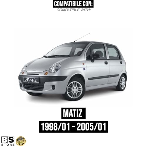 BSSTORE® Piastra Vetro Specchio Retrovisore Compatibile Con MATIZ 1998-2005