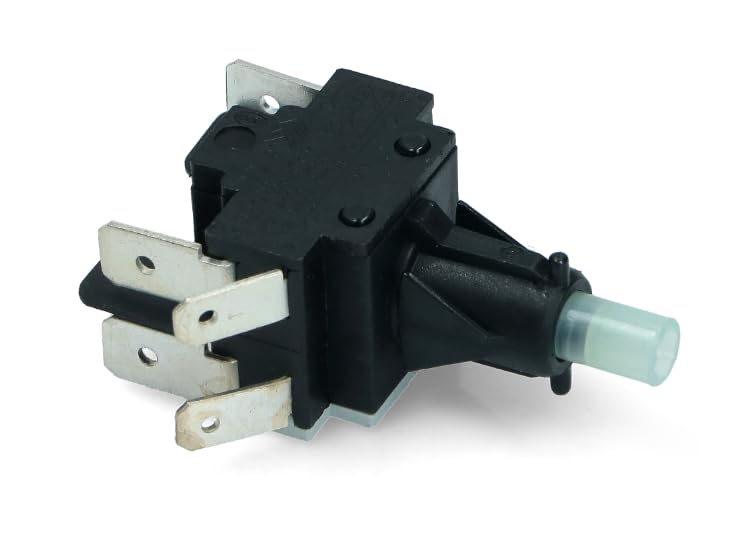 BSSTORE Interruttore Bipolare Lavatrice Compatibile Equivalente A 90434770. E0033