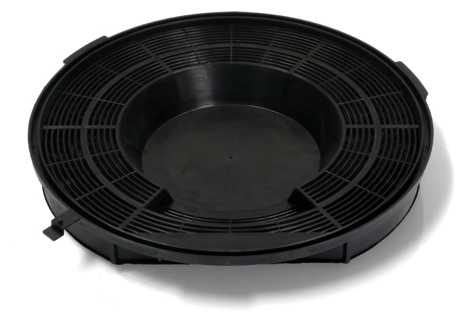 BSSTORE Filtro ai Carboni Attivi per Cappa, Diametro 24 cm, Colore Nero Equivalente A Mod. 28