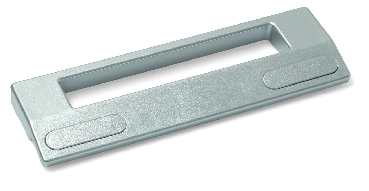 BSSTORE Maniglia Per Frigorifero Grigia Universale Interasse 113Mm - 166Mm