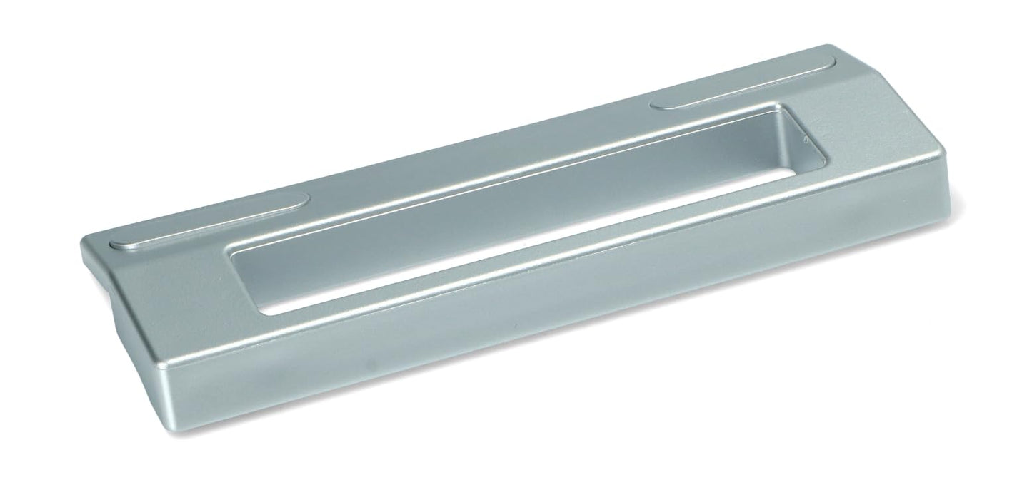 BSSTORE Maniglia Per Frigorifero Grigia Universale Interasse 113Mm - 166Mm
