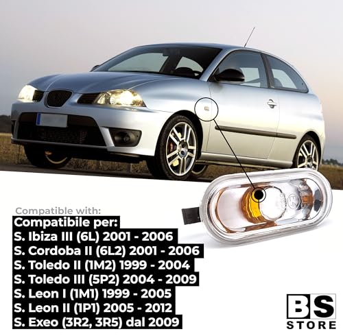 BSSTORE Freccia Laterale per IBIZA 2001-2006, CORDOBA 2001-2006, LEON 1999-2012, TOLEDO 2001-2006
