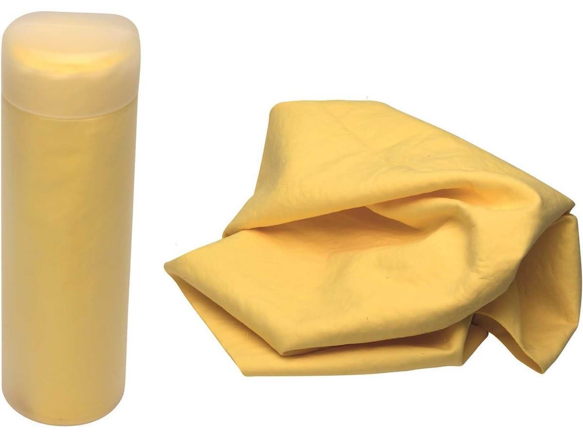 BSSTORE Panno In Pelle Sintetica Con Contenitore 66X43, Auto, Moto, Nautica, Casa