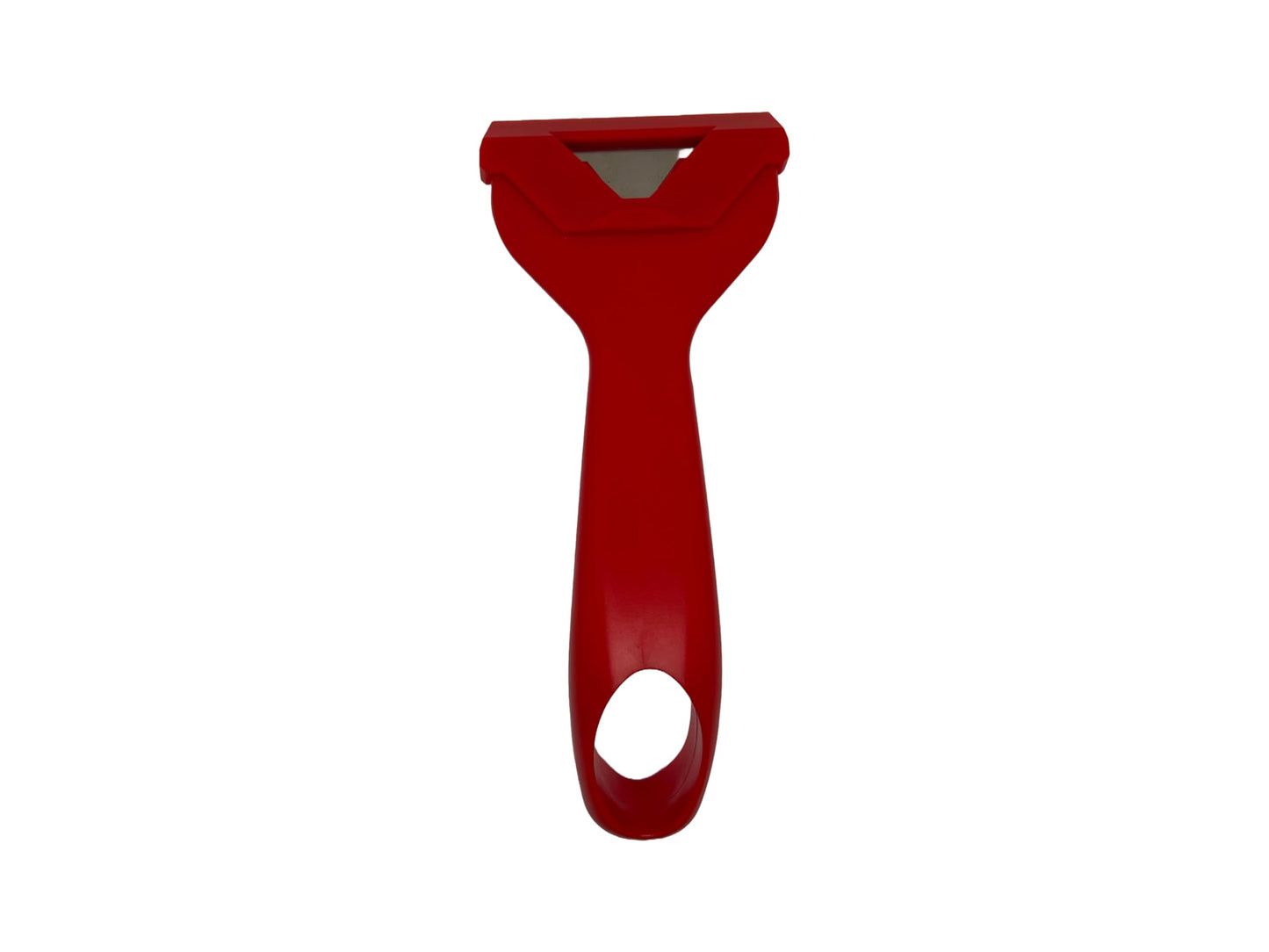 BSSTORE® Raschietto Multiuso Con Tappo Salvamano Raschietto Universale per Finestre, Adesivi, Vetroceramica, Carta da Parati.