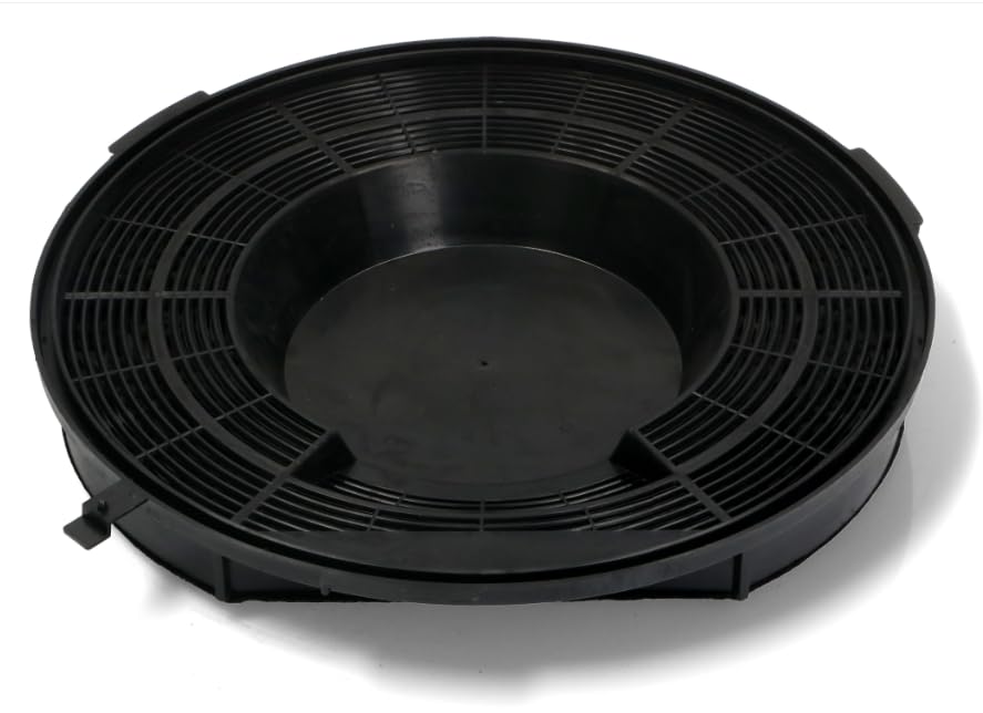 BSSTORE Filtro ai Carboni Attivi per Cappa, Diametro 24 cm, Colore Nero Equivalente A Mod. 28