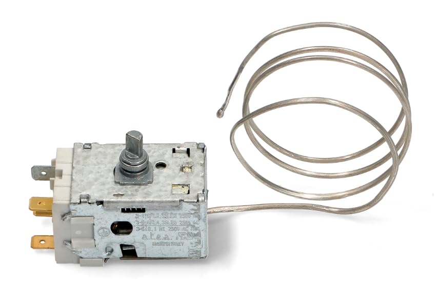 BSSTORE Termostato Frigorifero A13-0696 3 Contatti Compatibile Con Vari Marchi E Modelli Equivalente A 481228238175