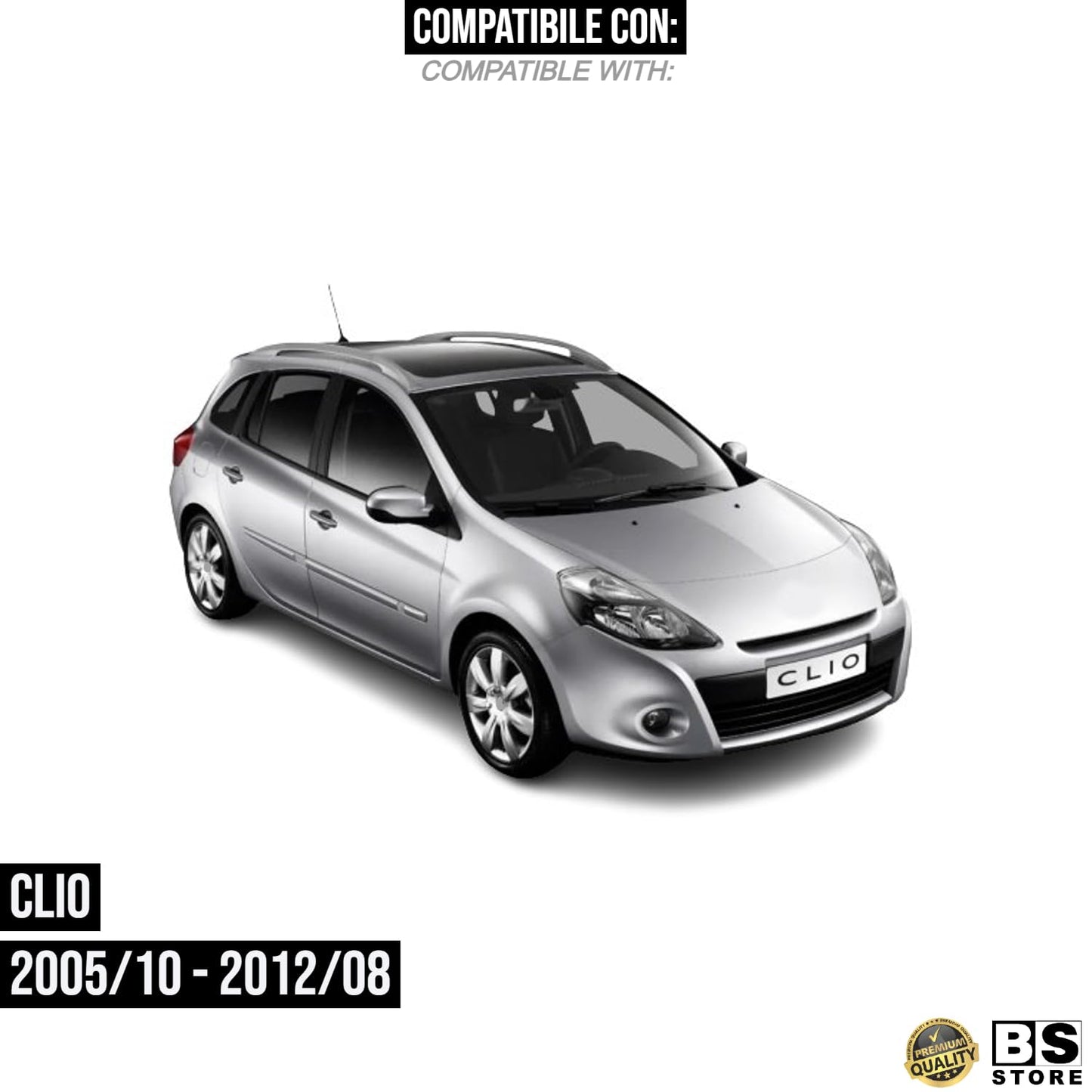 BSSTORE Gruppo Ottico Freccia Laterale Compatibile Con CLIO 2005-2012