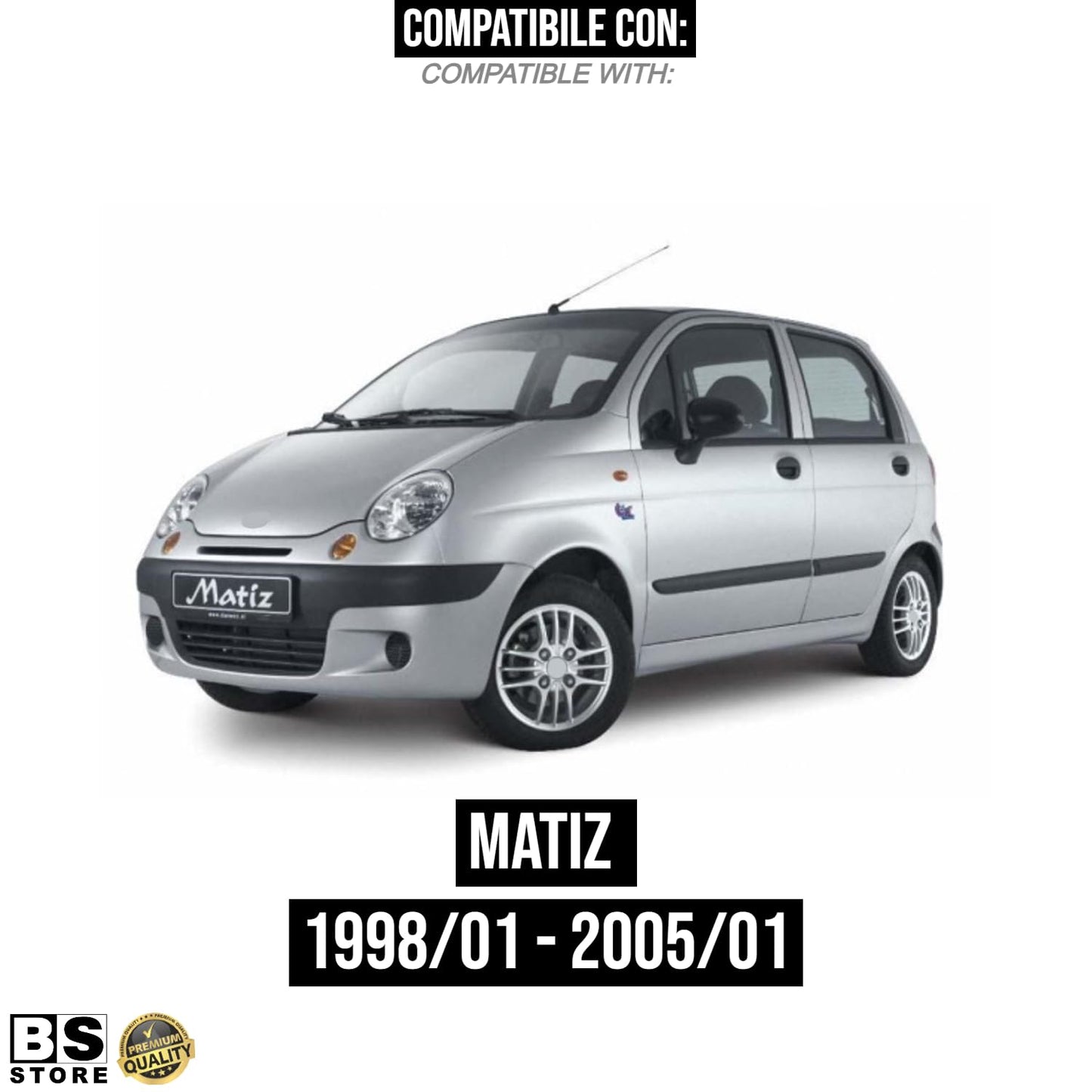 BSSTORE Gruppo Ottico Freccia Laterale Compatibile Con MATIZ 1998-2005