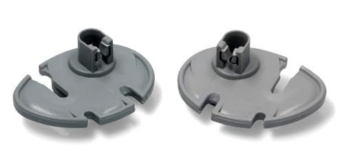BSSTORE Kit Ruote Cesto Inferiore Destra e Sinistra Per Lavastoviglie Equivalente a 50269767005