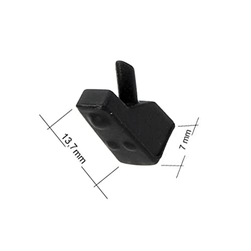BSSTORE Piedino Gommino per Griglia Piano Cottura Cucina Antigraffio - Compatibile Whirlpool, Ignis, Bauknecht 484000000840, 480121103666