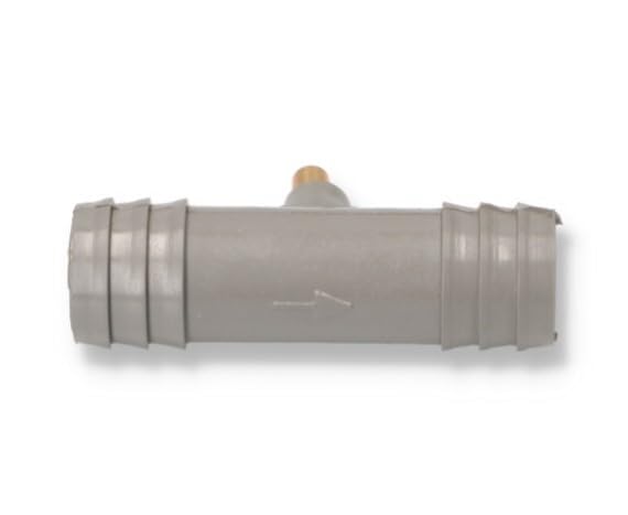 BSSTORE Giunto Tubo Scarico Con Valvola Antiritorno Universale Per Lavatrice Lavastoviglie Diametro 17Mm Prodotto Made In Italy