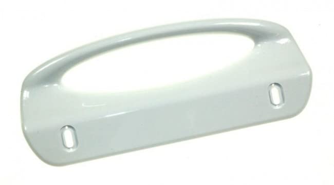 BSSTORE Maniglia Frigorifero Bianca Compatibile Interasse 130 MM Equivalente A 2061766024-2061766008 - 2061766016-2236264012 - 2270068014-531011601329