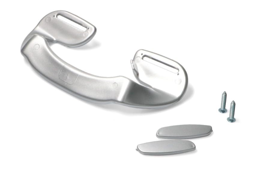 BSSTORE Maniglia Frigorifero Cromata Argento Interasse Min 75Mm Max 155Mm Universale