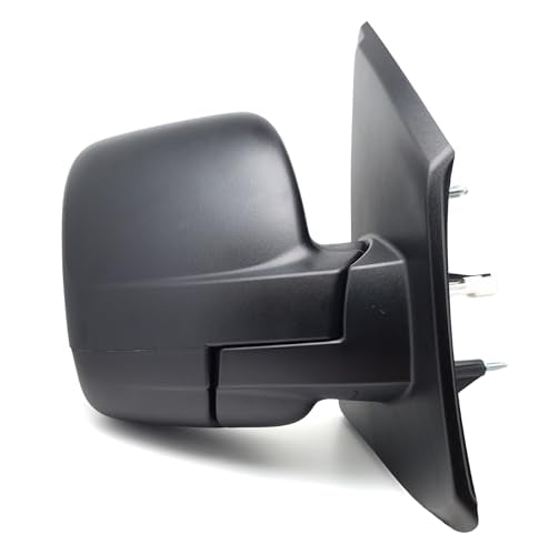 BSSTORE Specchietto Retrovisore Esterno Nero per VIVARO B, TRAFIC III del 2014 | NV300, TALENTO del 2016 con Regolazione Elettrica