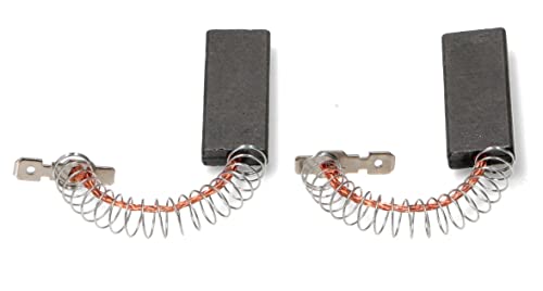BSSTORE Kit 2 Spazzole Motore Carboncini Lavatrice Compatibile Con Vari Modelli Equivalente A 616505