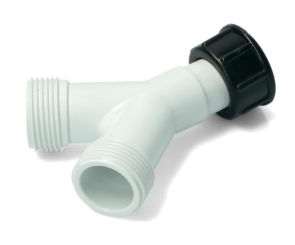 BSSTORE Raccordo A 3 Vie Per Tubo Di Carico Per Lavatrice E Lavastoviglie Universale Made In Italy
