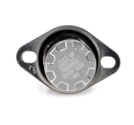 BSSTORE Termostato Scatto Fisso Lavatrice Compatibile Con Vari Modelli Equivalente A 481928248077