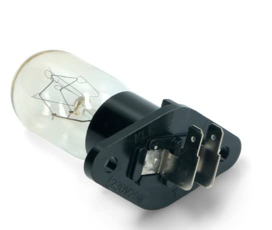 BSSTORE Lampadina Forno Microonde 20W Faston 6,33MM Base T170 Compatibile con Vari Modelli Equivalente A 4713-001524